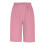 Women's Light Pink Linen Bermuda Shorts Elastic Waist 7