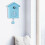 Modern Cuckoo Clock for Home Decor - Adjustable Volume Wall Art 1