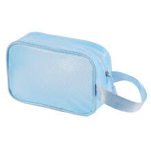 Travel Toiletry Bag Water Resistant Toiletry Bag for Women Men, EVA Mesh Hanging Cosmetic Bag Travel Accessories for Women Men (Blue)