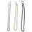 3pcs Pocket Watch Chain Multi-use Iron Chain Pants Chain Decorative Chains 2