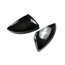 Car Rear View Mirror Cover Carbon Fiber Side Mirror Shell Rearview Housing for TT TTS TTRS R8 2015-2023