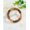 Holographic Brown Beaded Bracelet Women Bracelet Stackable Bracelet Crafted-default 1
