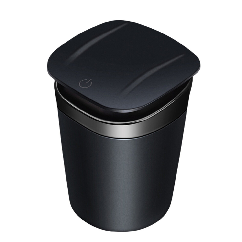 2026 New Portable Smell-Proof Car Ashtray With Lid, Led & Detachable Trash Can Â Windproof, Easy Clean, Compatible With Cars Light 9170372361298