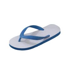 Blue Unisex Non-Slip Rubber Flip Flops, Lightweight Beach Sandals for Indoor/Outdoor – Size 43 EU, Compatible with Summer Use