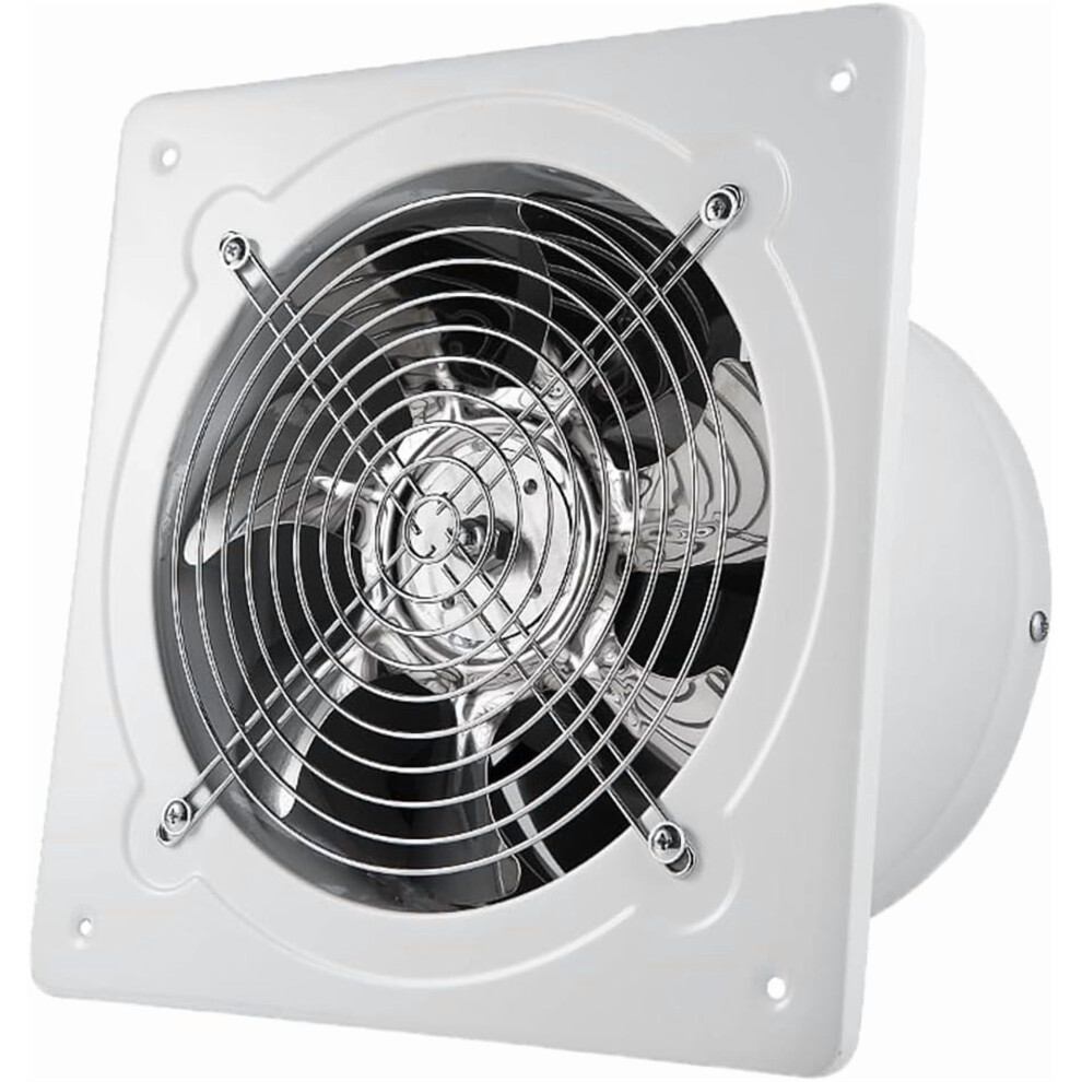 8 Inch Exhaust Fan, 735Cfm Wall Mounted Vent Fans, Ventilation Blower For Ceiling Bathroom Attic Window Basement Ventilation Fan, 110V 80W 9152228771673