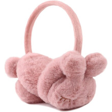 Protetores de ouvido de pelúcia macia para mulheres e crianças, ideais para aquecer as orelhas no inverno.