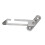 4 Pack Window Restrictor Locks Window Restrictor Hook Steel Lock Restrictor with Screws Window Hardware 5