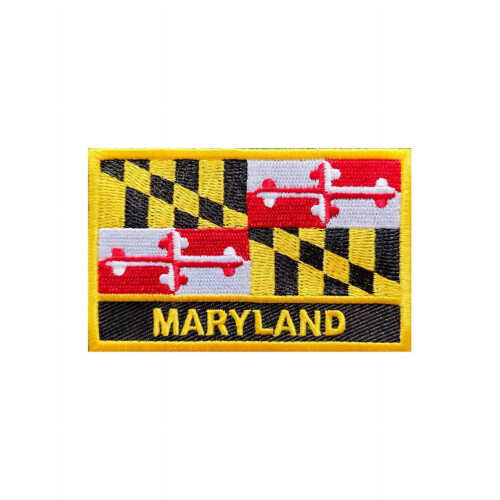 1 PCS Maryland Flag US State Flag Patch