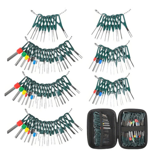 Auto Electrical Terminal Tool Kit – 172pcs Pin Extractor & Release Tools, Compatible with Car Wiring