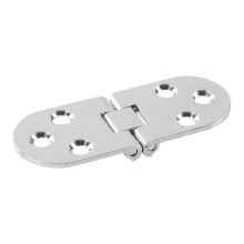 Folding Table Hinge Zinc Alloy 4 Pcs 180 Degree Silver