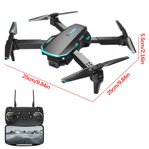8K Professional Foldable Drone with HD Camera, Altitude Hold & Headless Mode – Compatible with RC Controllers 2