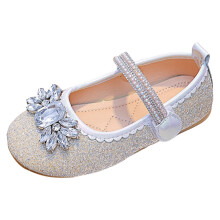 Girls Mary Jane Shoes Dress Shoes Toddler Girl School Shoes for Girls Dress Mary Jane Party Wedding Princess Shoes White 7.5-8 Years