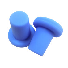 Silicone Wine Stopper Set – 2 Blue Caps, Fresh Seal & Bottle Opener, Compatible with Standard Wine Bottles