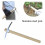 Pickaxe Dual Head Heavy Duty Gardening Tool 1 Piece 3