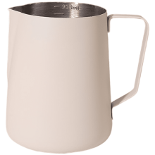 Pichet Ă mousser le lait en acier inoxydable 350 ml, 600 ml, 900 ml avec graduation