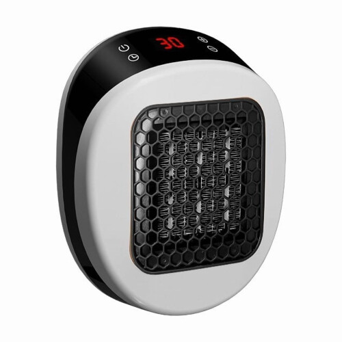 Κεραμική θερμάστρα τοίχου 800W με θερμοστάτη LCD με χρονοδιακόπτη