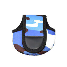 Low Casting-Baitcast Reel Case-Reel Glove for 50 100 200 300-Series Baitcaster Blue