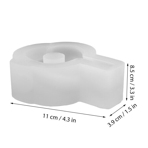 Unbranded candle mold white reusable bread basket wire 1