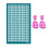Silk Screen Stencils for Polymer Clay Reusable Kit Type 11 1