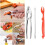 Alloy Pliers Set Efficient Walnut -Functional Crab Tool Kit for Effortless 3PCS 2