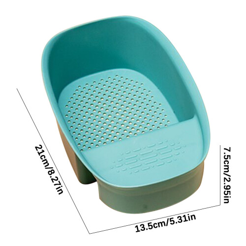 XiYing Saddle Sink Strainer Basket Kitchen Draining Rack 1 2