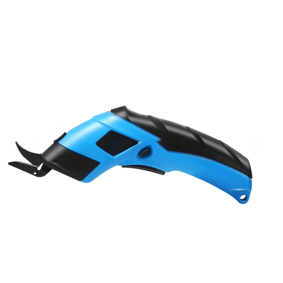 Cordless Electric Scissors With 2 Blades, Rechargeable Shears For Fabric, Cardboard, Carpet, Leather & Felt Â Blue 9165521913824