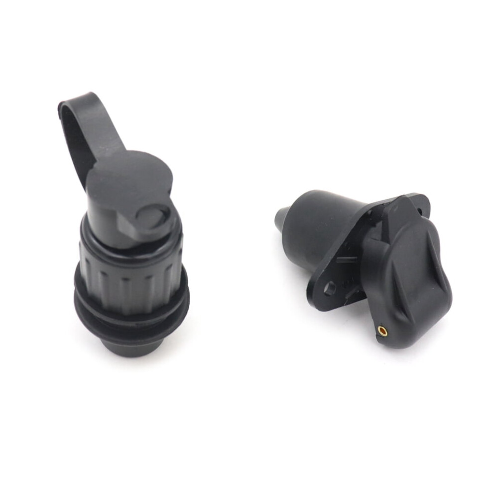 Rockrok 3Pin Trailer Plug 12V Towing Bar Socket 3 Poles Wiring Electrical Connector 9180435434371