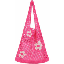 Fairycore gehaakte draagtas voor dames in een sprookjesachtige grunge-stijl.