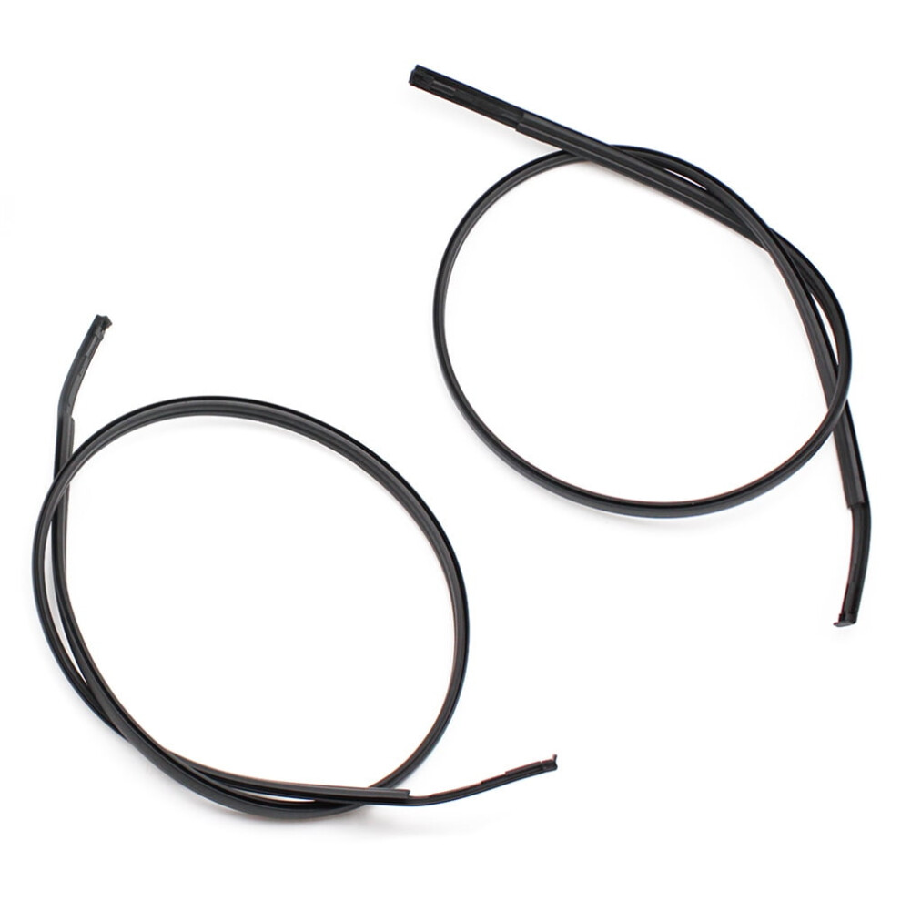 Left & Right Side Roof Drip Molding Trims For 2012-2014 Toyota Yaris Hatchback 9130661159401