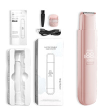 Rechargeable Dual-Head Hair Removal Device for Women - Electric Bikini Trimmer & Full Body Shaver for Smooth, Effortless Grooming