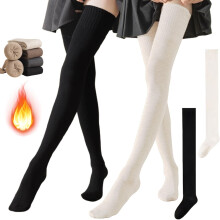 Microcondensatie afslankende kniekousen voor dames, warme beenwarmers voor de winter, gebreide kniekousen