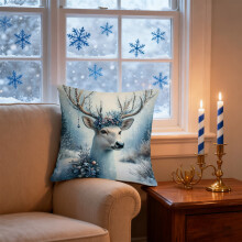 Décorations de Noël améliorées, ambiance festive, cadeaux, housses de coussin imprimées de Noël, taies d'oreiller pour la maison W