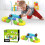 Electric Train Set with Magnetic Tracks and Motorized Car 2