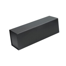Trading Card Storage Box for Sleeved or Unsleeved Cards Black Cardstock Sports Cards Holder with Magnet Lid