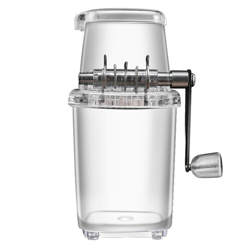 Hand Shaved Ice Machine, Multi-purpose Ice Crusher, Transparent Ice Maker, Essential Kitchen Tool, Suction Base Ice Shaver 1