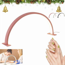 Foldable Half Moon Nail Desk Lamp, Multiple Modes & Brightness, Compatible with Nail Art, Eyelash, Spa & Salon