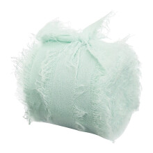 Yards Giving Handmade Fringe Chiffon Ribbon Like Ribbons Edges Ribbon Rustic Wrapping Ribbon for Wedding Invitations Bouquets Wrapping Decorations