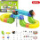 Electric Train Set with Magnetic Tracks and Motorized Car 5