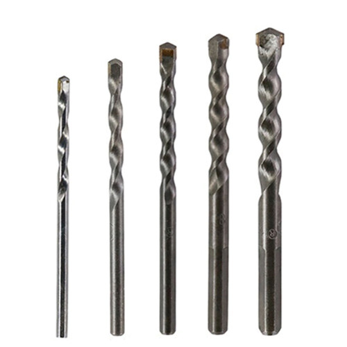 Triangular Drill Drill Bit Round Set For Ceramic Tile Wood Concrete Grey