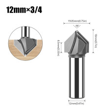 V shaped Engraving Bit CNC End Mill Router For Wood Woodworking Milling Cutter