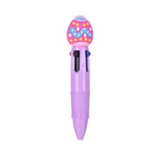 Easter 4-in-1 Kawaii Ballpoint Pen Set – Rabbit & Egg Shapes, Multicolor, Cute Cartoon Design, Bulk Fun Pens