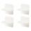 Adjustable Bed Frame Anti-Tip Wall Anchors (4pcs) 1