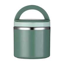 Contenitore termico sottovuoto in acciaio inox, a bocca larga e a prova di perdite, ideale per cibi caldi e freddi | Ufficio e viaggi – Compatibile