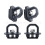 Tow Hook Support Bracket Black Plastic for Pickup Truck Bed Accessories Easy Installation 1