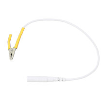 Cavo di prova con morsetto a coccodrillo, accessori per elettrodi per agopuntura elettronica (rosso)