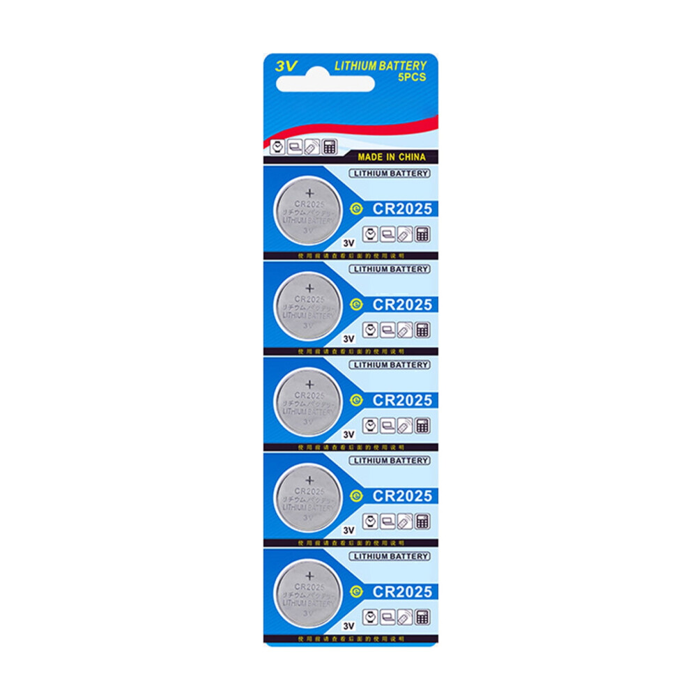 Feamos Pack Of 10Pc/5Pc Cr2025 3V Lithium Coin Batteries Coin Cell Batteries For Long Lasting Power In Various Devices 9180435436092