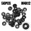 Locking Washer Clip Fastener 50 pcs 12 mm x 0.25 mm 1