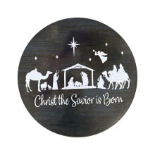 Panneau de porte « Joyeux Noël » noir et blanc – Décoration de bienvenue pour porte d'entrée, porche, mur, intérieur/extérieur – Convient