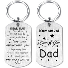 Remember I Love You Dad Gifts, Meaningful Dad Father's Day Birthday Gift Ideas, Daughter Son Gifts for Dads