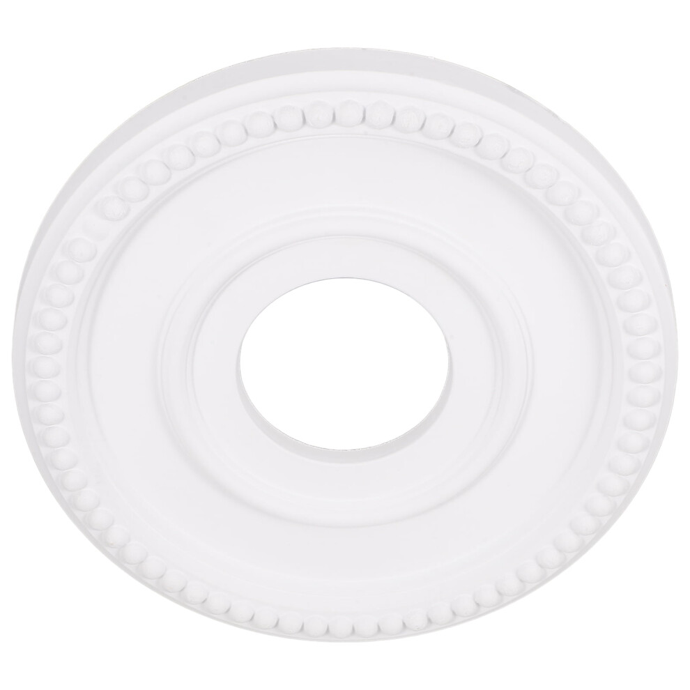Pu Ceiling Medallion Decorative Ceiling Fan Medallion Round Home Lighting Ceiling Medallion Ring For Light Fixtures Ceiling Fans Chandeliers 9132278073101